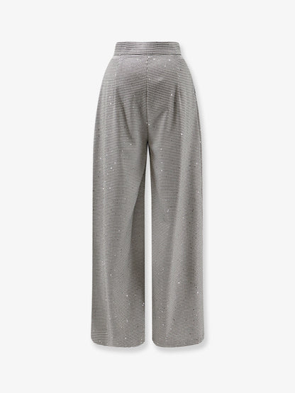 Pied-de-poule trousers with sequins thumbnail