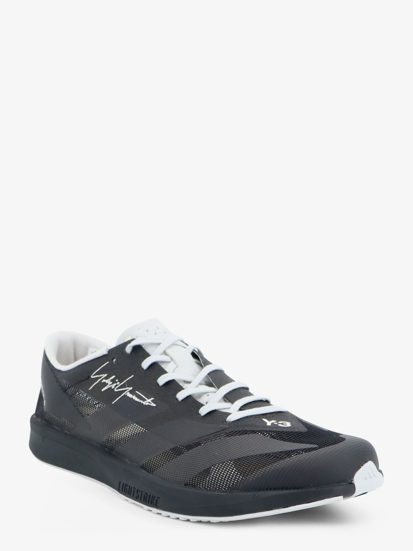 Sneakers in mesh con logo ricamato laterale
