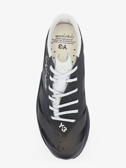 Sneakers in mesh con logo ricamato laterale thumbnail