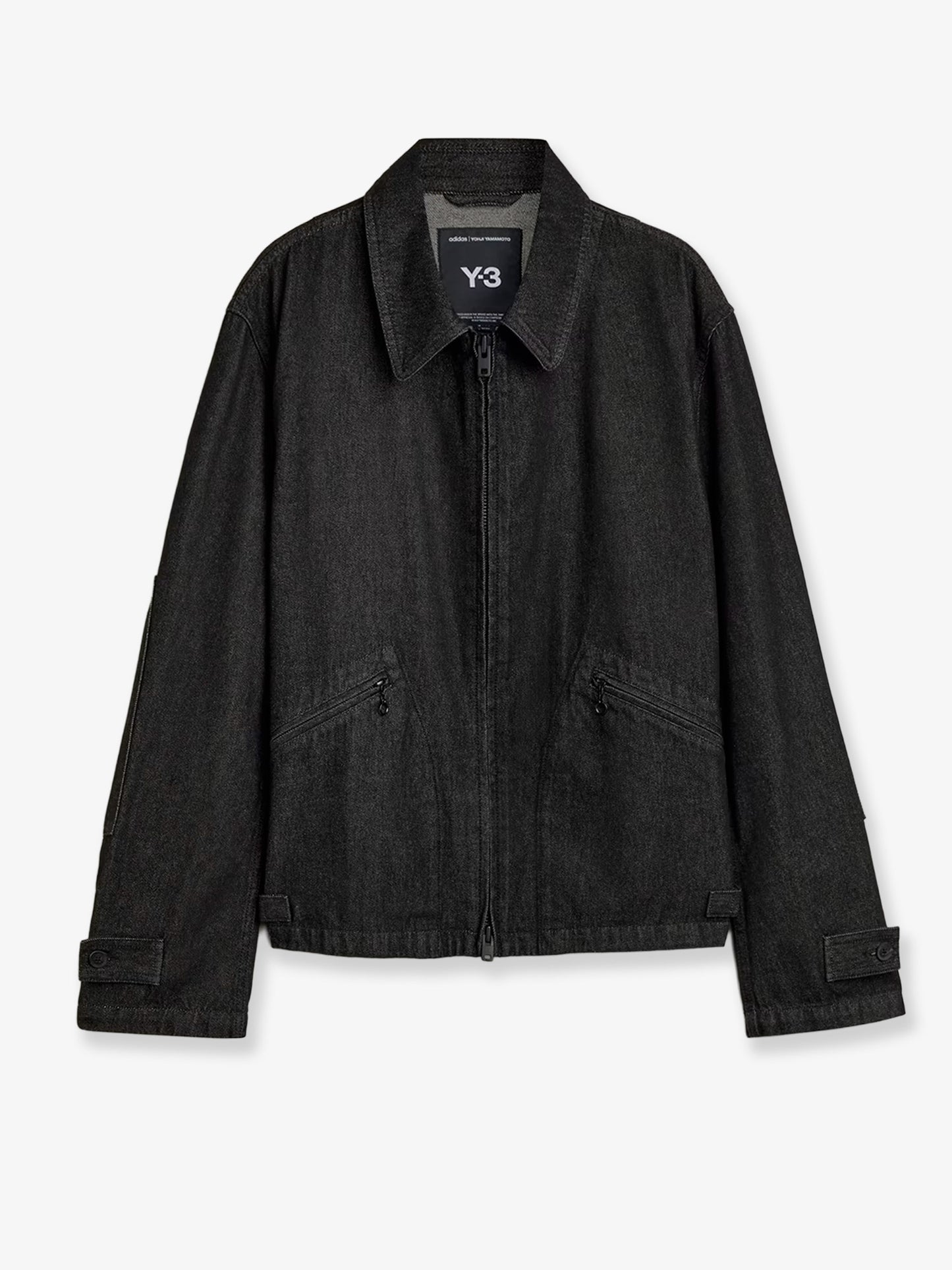 Giubbino in black denim