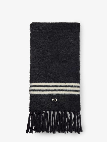 Recycled fabric scarf with logo thumbnail