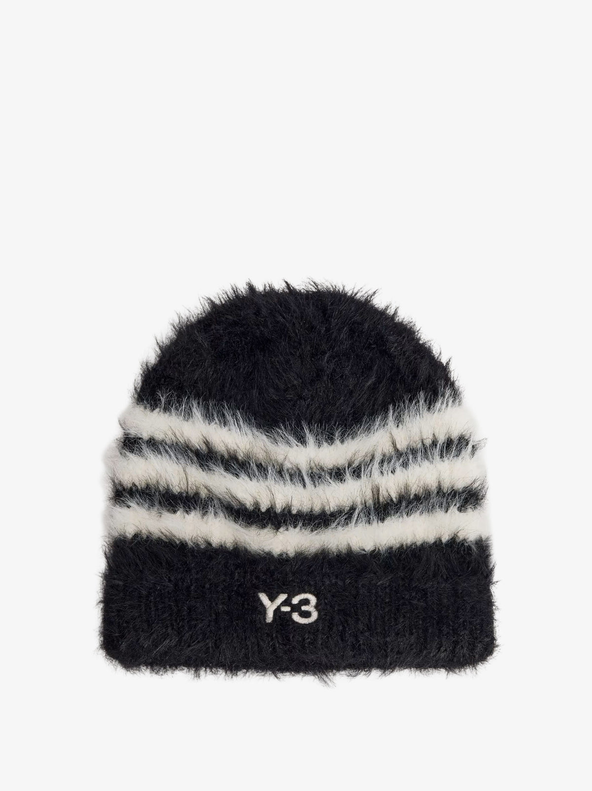 Cappello in maglia con ricamo logo