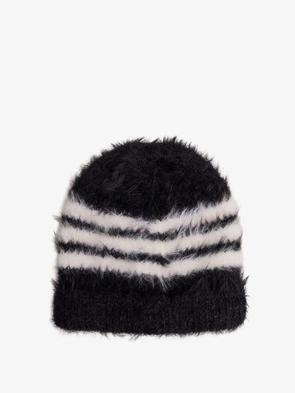 Cappello in maglia con ricamo logo thumbnail