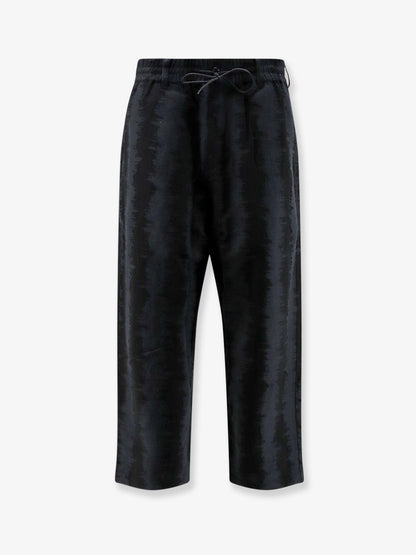 Oversize viscose, cotton and linen trousers thumbnail