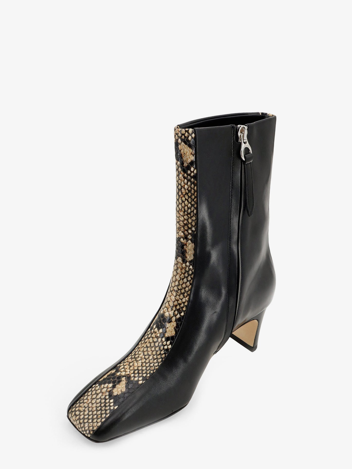 Leather ankle boots