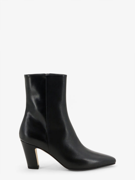 Leather ankle boots