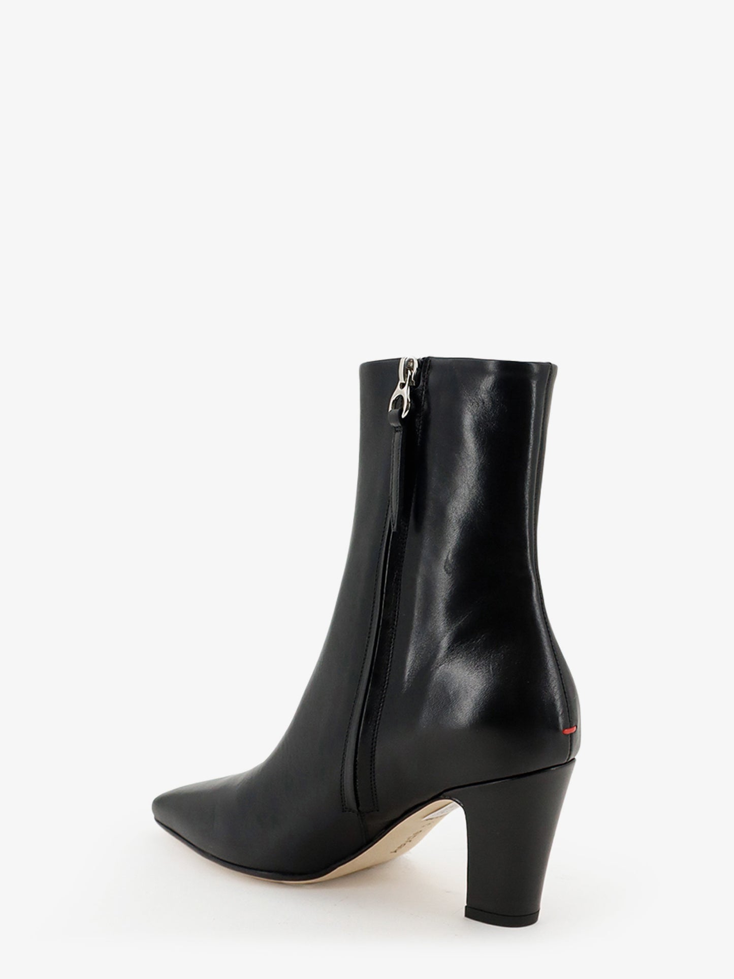 Leather ankle boots