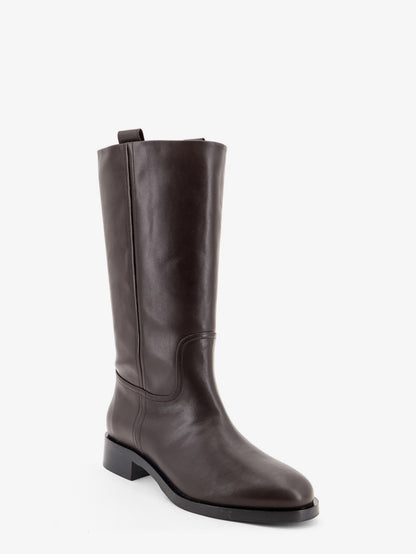 Theo Knee-High Leather Boots thumbnail