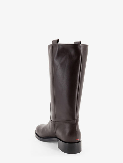 Theo Knee-High Leather Boots thumbnail