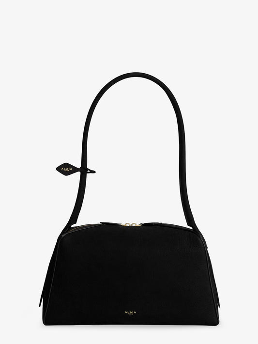 Le Bouledogue nubuck shoulder bag