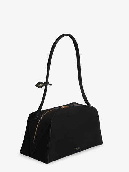 Le Bouledogue nubuck shoulder bag thumbnail