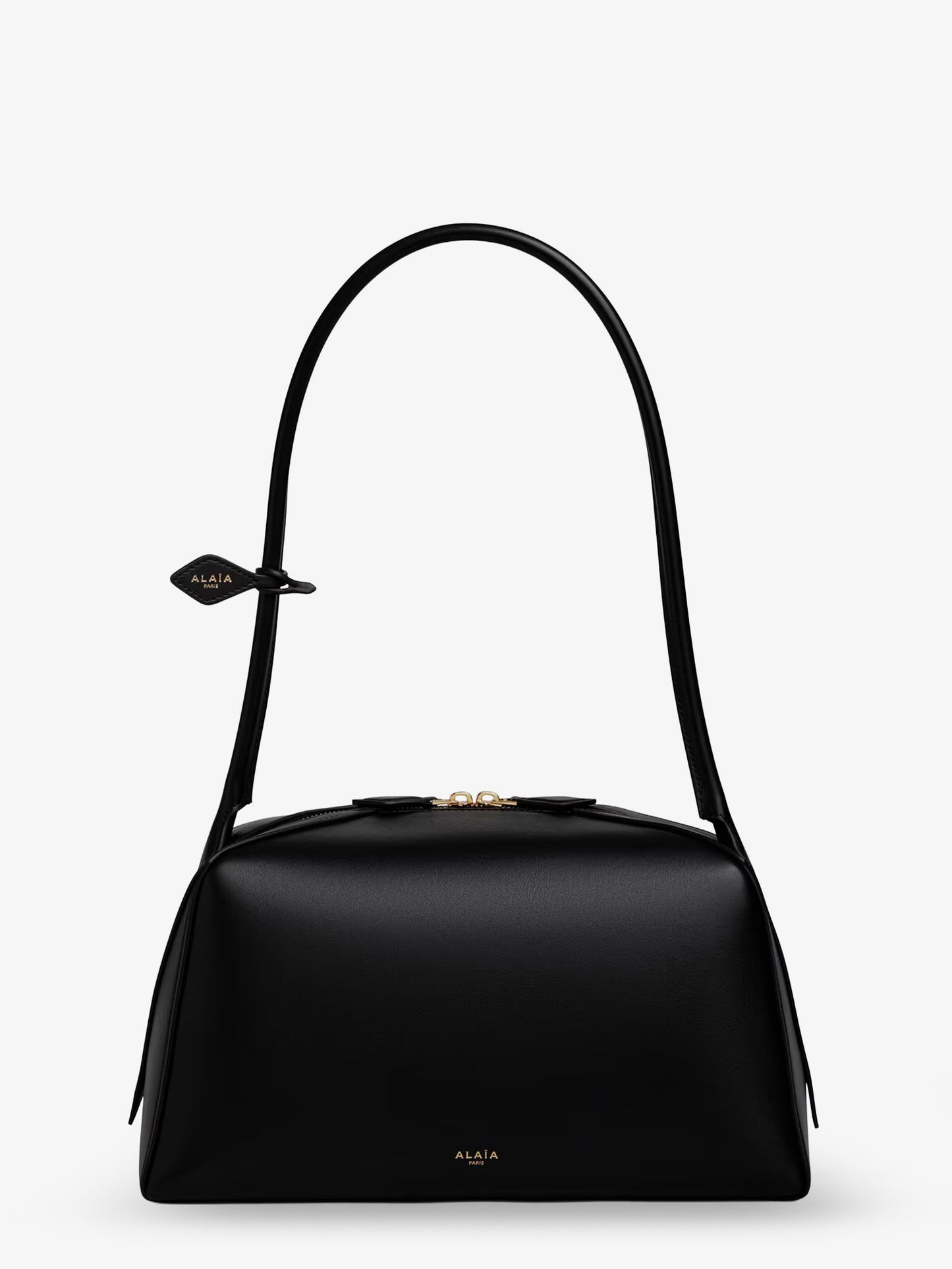 Bouledogue leather shoulder bag