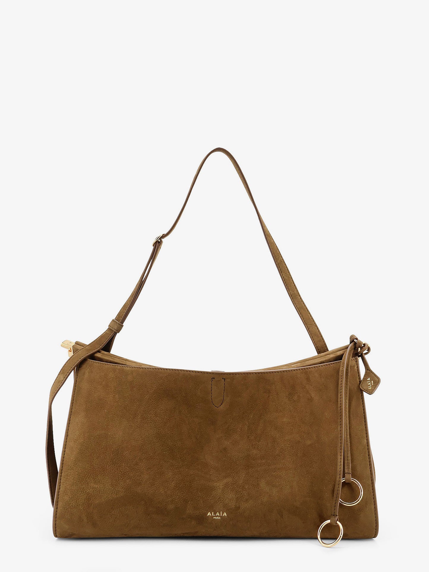 Borsa a spalla Le Click Pocket 35 in nabuk