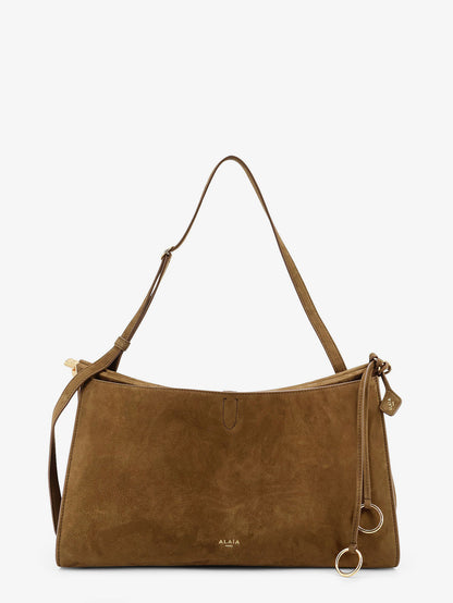 Borsa a spalla Le Click Pocket 35 in nabuk thumbnail
