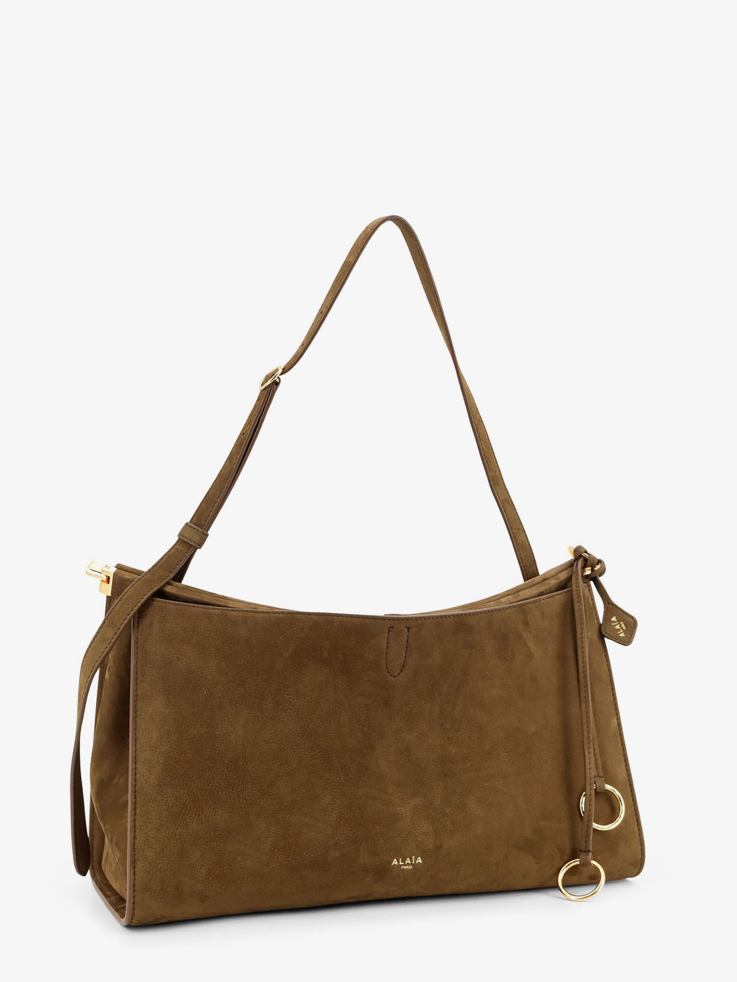 Borsa a spalla Le Click Pocket 35 in nabuk