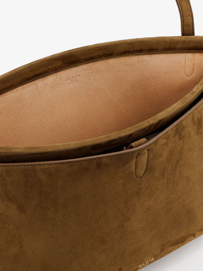 Borsa a spalla Le Click Pocket 35 in nabuk thumbnail