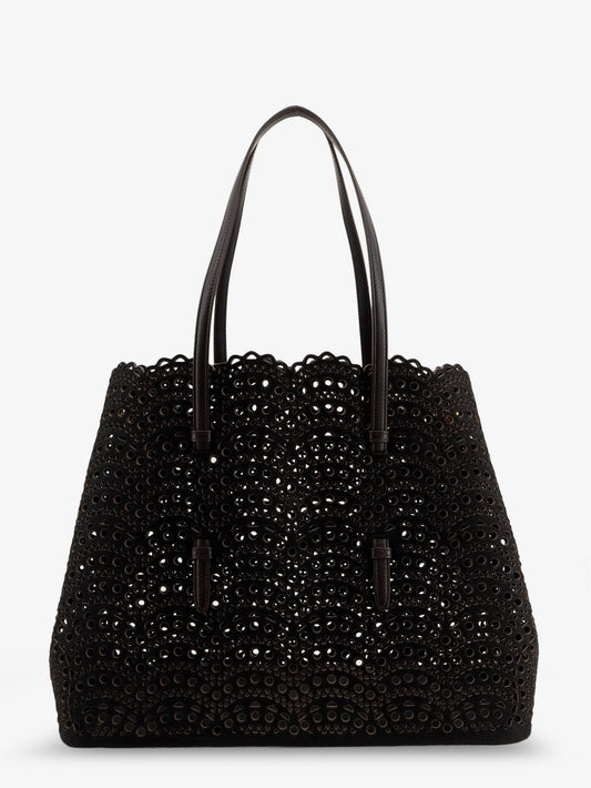 Mina hair-calf handbag