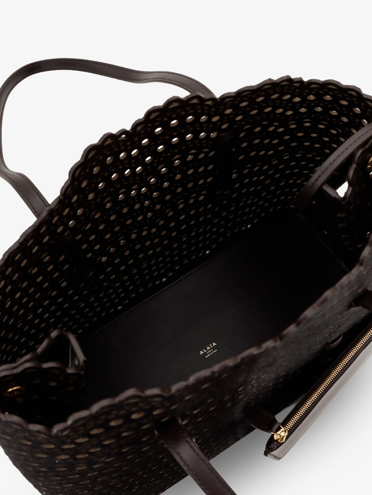 Mina hair-calf handbag