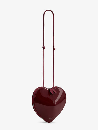 Borsa a tracolla Le Coeur in pelle verniciata thumbnail