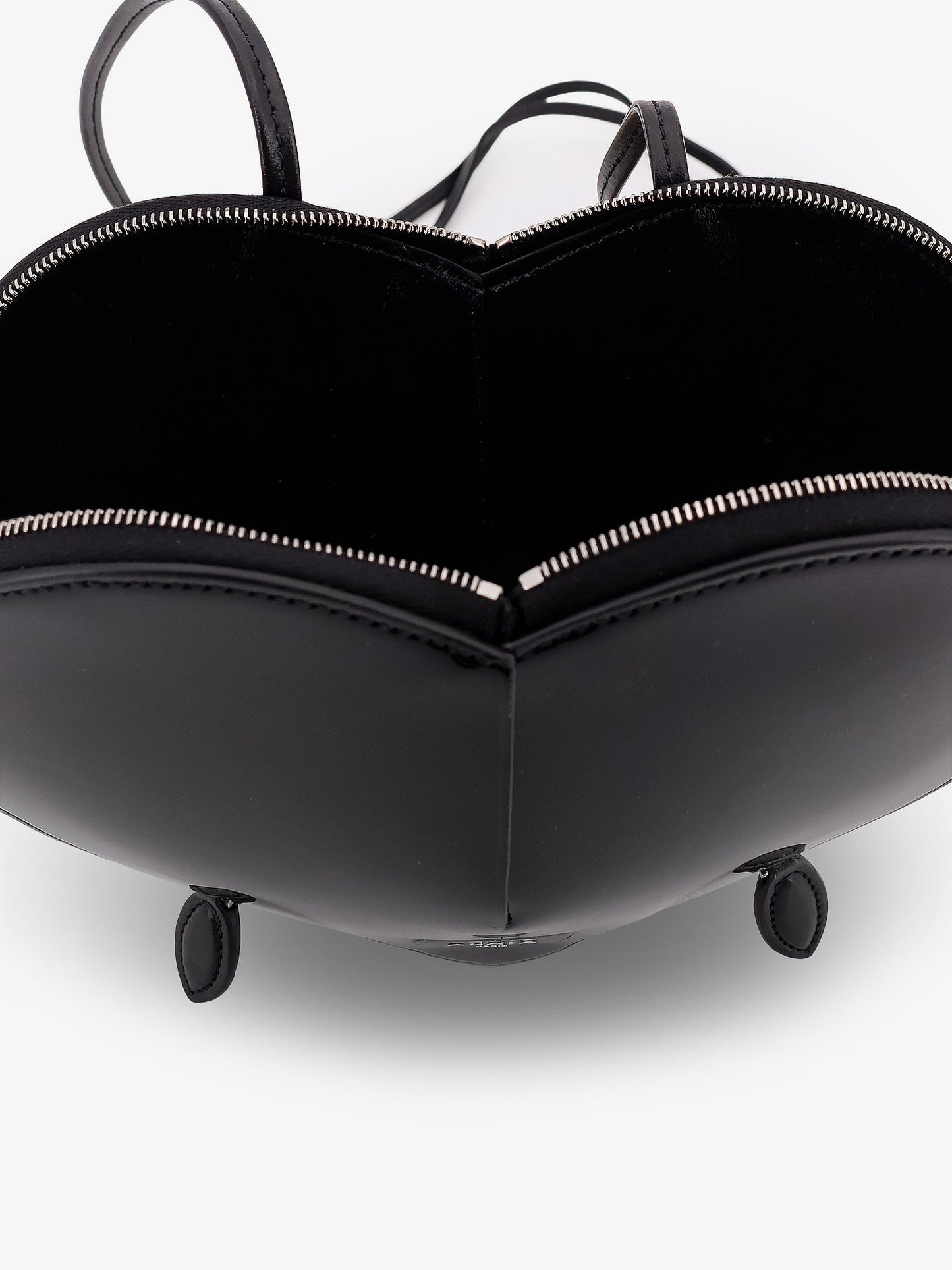 Le Coeur patent leather crossbody bag