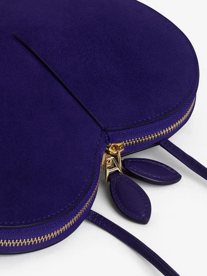 Borsa a tracolla Le Coeur in suede thumbnail