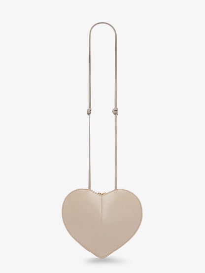 Le Coeur suede and leather crossbody bag thumbnail