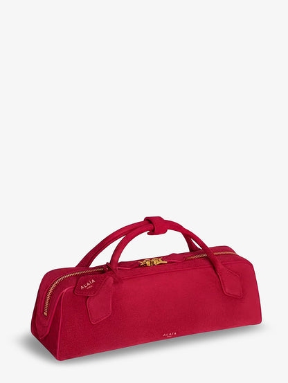 Teckel Clutch suede handbag thumbnail