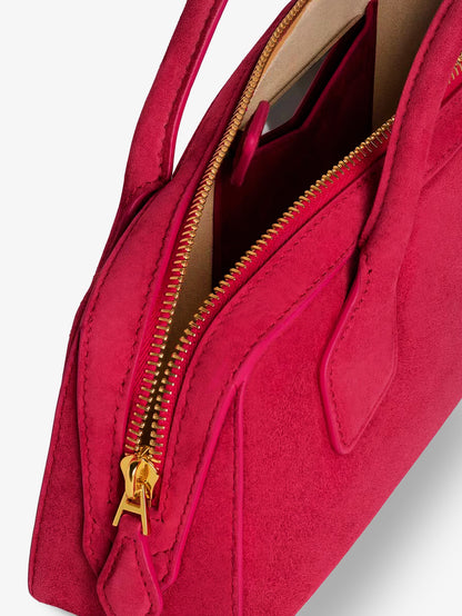 Teckel Clutch suede handbag thumbnail
