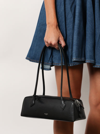 Le Teckel Medium leather shoulder bag thumbnail