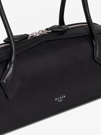 Le Teckel Medium leather shoulder bag thumbnail