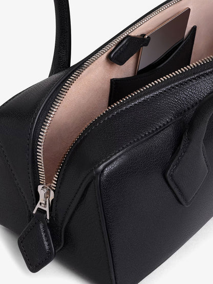 Le Teckel Medium leather shoulder bag thumbnail