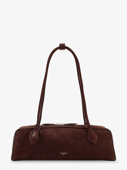 Teckel Medium suede shoulder bag thumbnail
