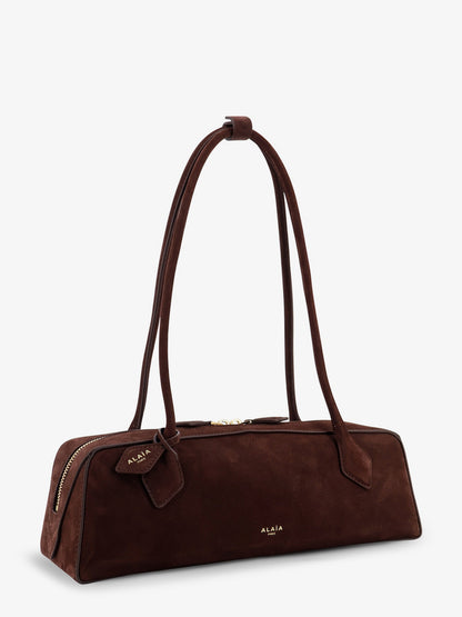 Teckel Medium suede shoulder bag thumbnail