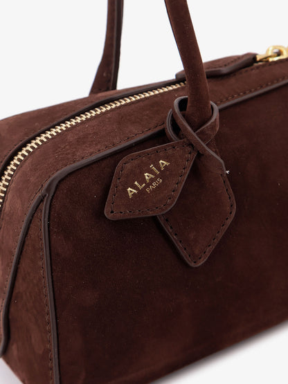 Teckel Medium suede shoulder bag thumbnail