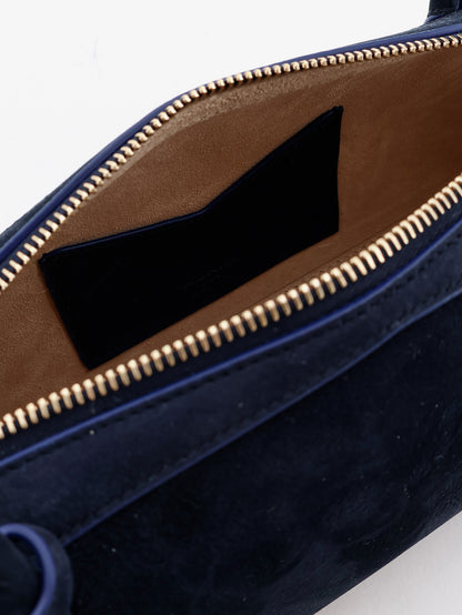 Teckel Medium Suede shoulder bag thumbnail