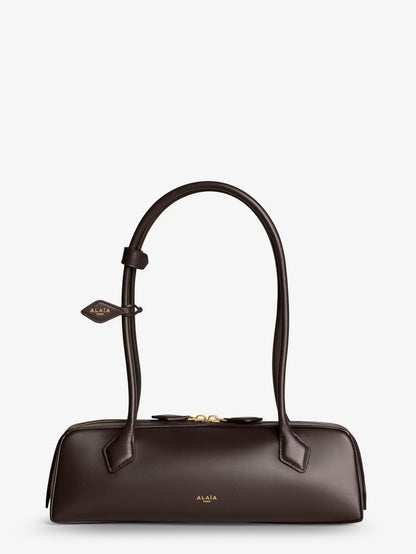 Le Teckel Medium leather shoulder bag thumbnail