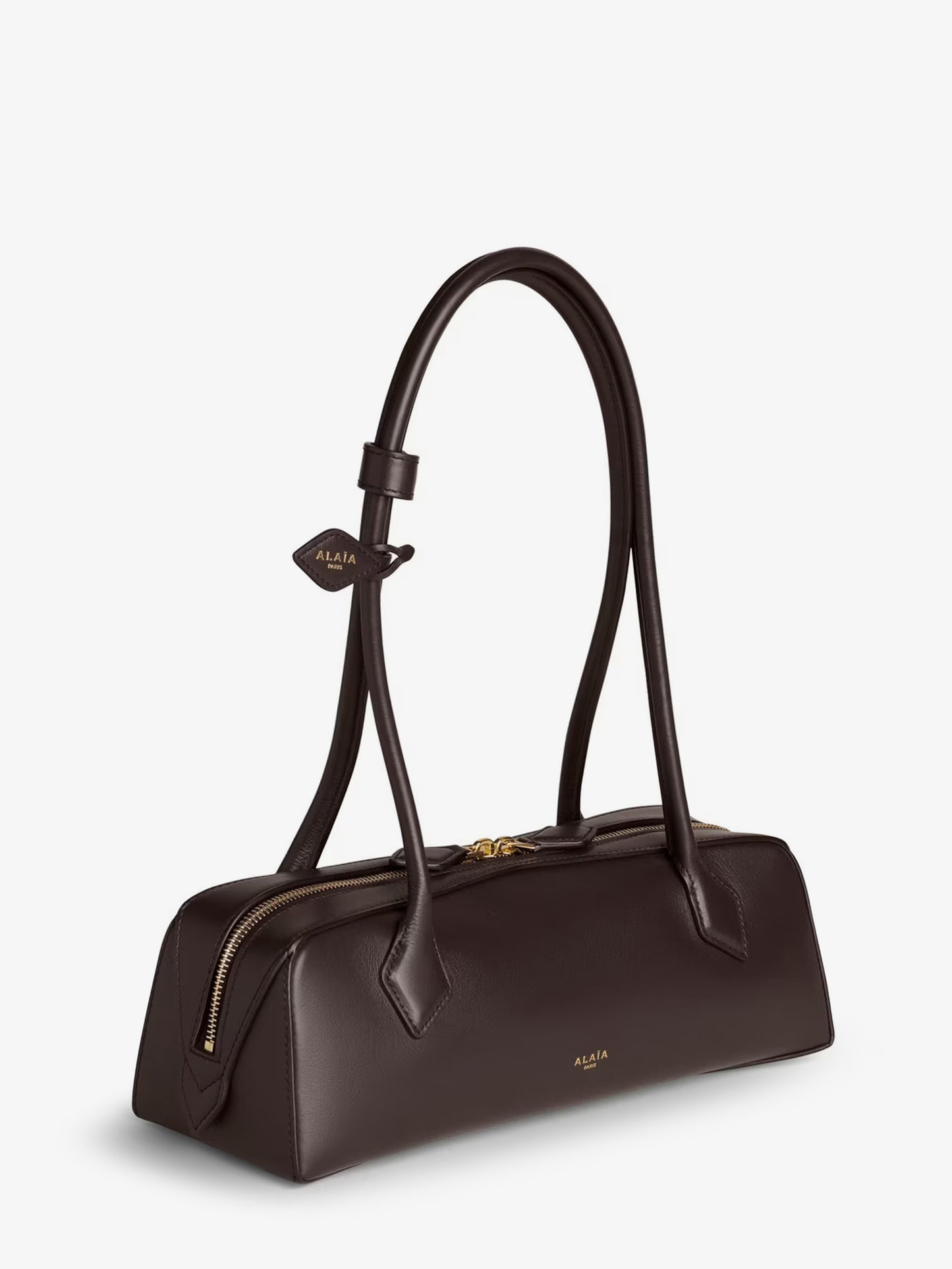 Le Teckel Medium leather shoulder bag