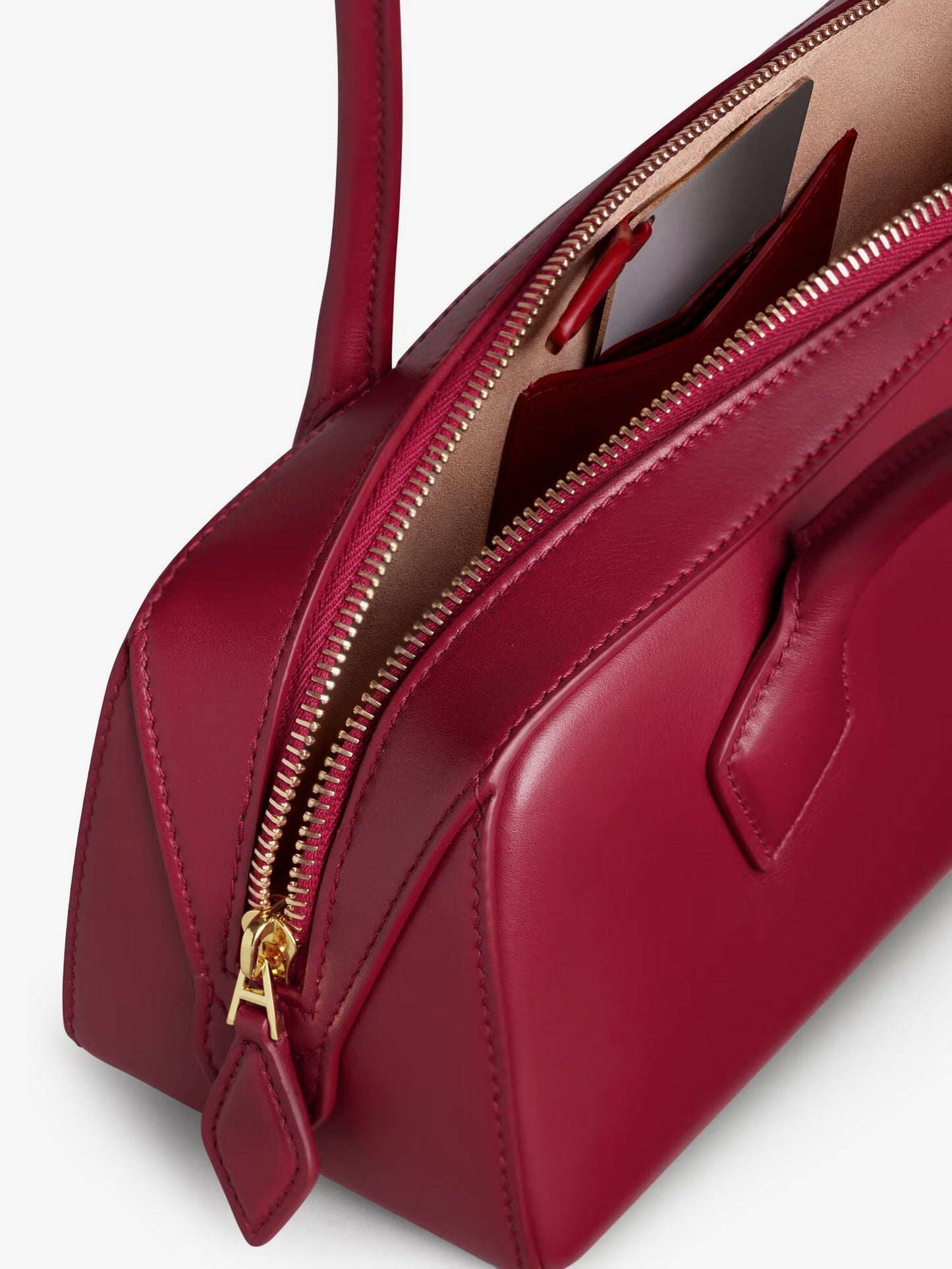Le Teckel leather shoulder bag