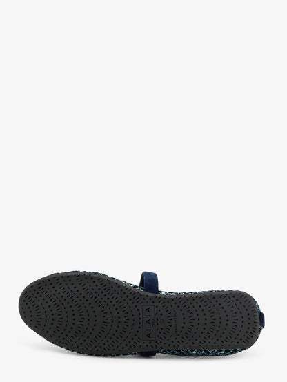 Le Ballerine Flats mesh balerinas with rhinestone detail thumbnail