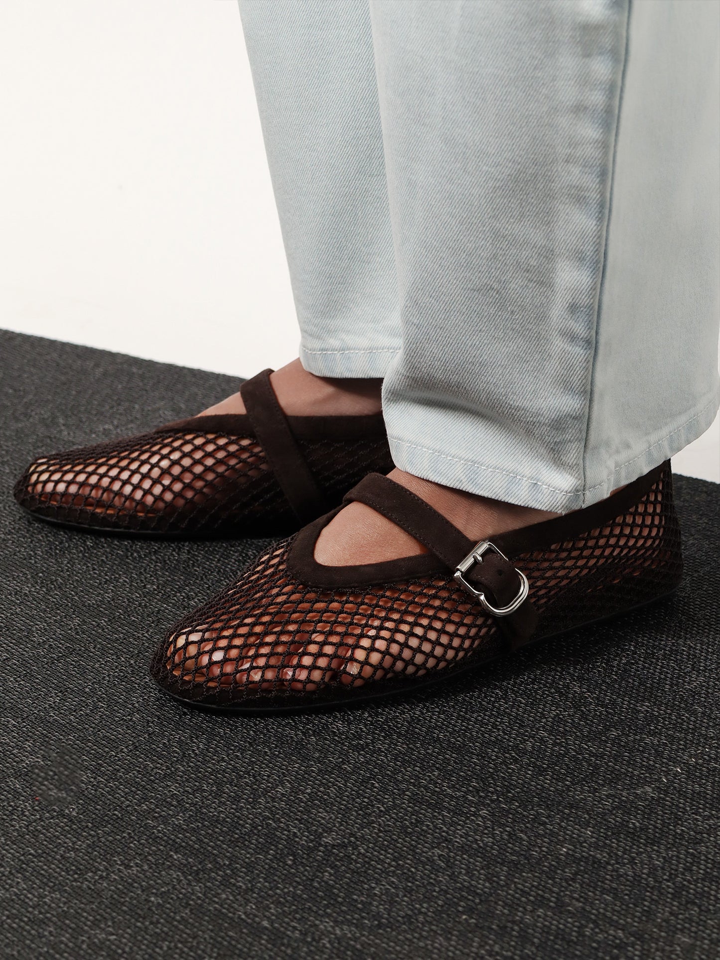 Mesh Ballet Flats