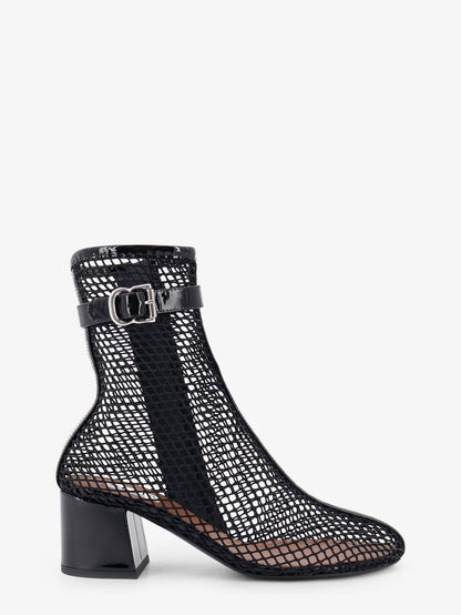 55 mesh and patent leather boots thumbnail