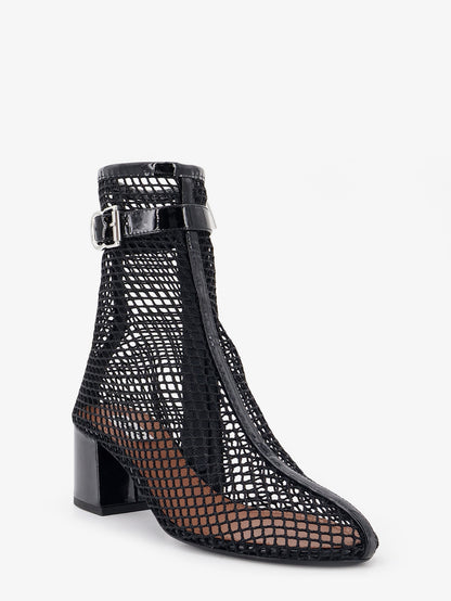 55 mesh and patent leather boots thumbnail