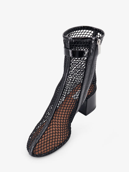 55 mesh and patent leather boots thumbnail