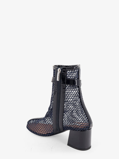 Fishnet 55 mesh and patent leather boots thumbnail