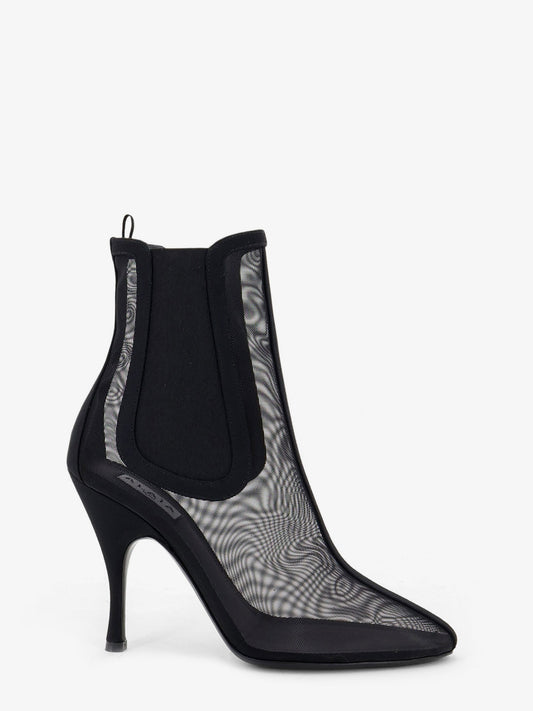 Mesh Chelsea boots
