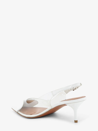 Le Coeur Slingback PVC and leather pumps thumbnail