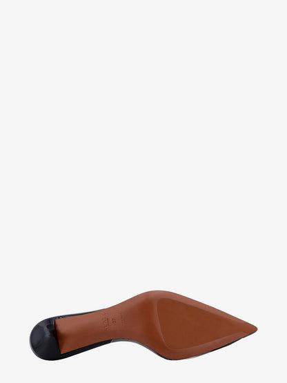 Le Coeur Slingback PVC and leather pumps thumbnail