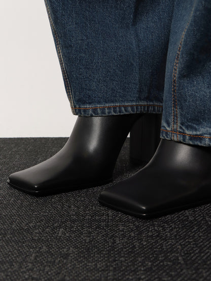 Square Leather Mule thumbnail
