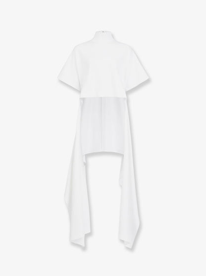 Asym cotton blend t-shirt thumbnail