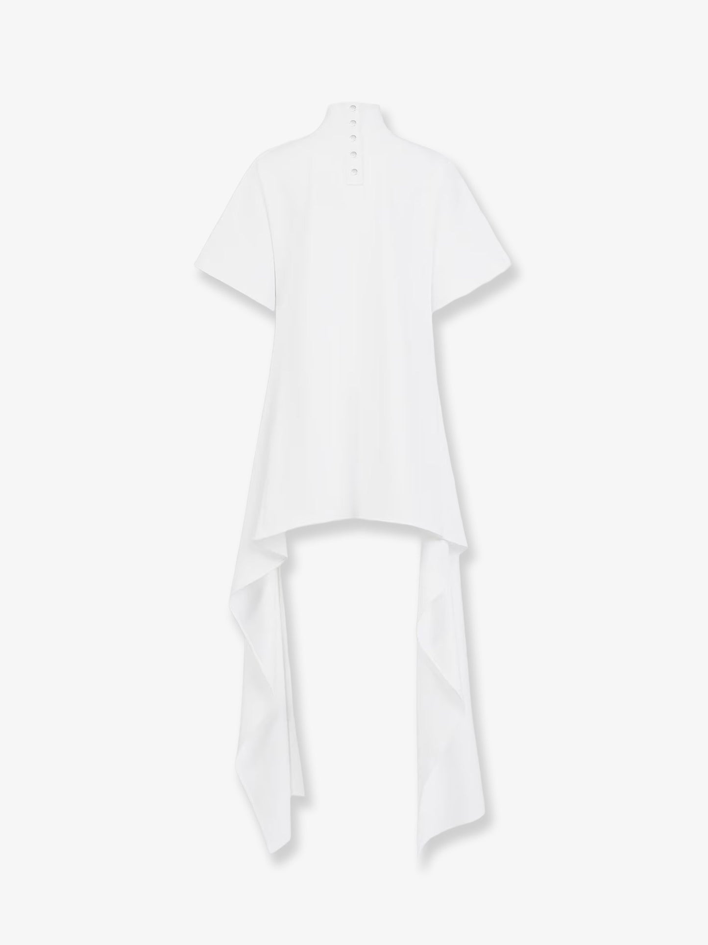 Asym cotton blend t-shirt
